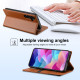 For Samsung Galaxy S24+ 5G N.BEKUS P3 RFID Stitching Magnetic Flip Leather Phone Case(Brown)
