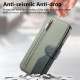 For Samsung Galaxy S24+ 5G Twill Fabric MagSafe RFID Anti-theft Zipper Wallet Leather Phone Case(Green)