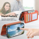 For Samsung Galaxy S24+ 5G Twill Fabric MagSafe RFID Anti-theft Zipper Wallet Leather Phone Case(Orange)