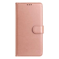 For Samsung Galaxy S24+ 5G Lambskin 8-card Slot Leather Phone Case(Rose Gold)