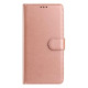 For Samsung Galaxy S24+ 5G Lambskin 8-card Slot Leather Phone Case(Rose Gold)