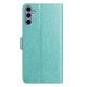 For Samsung Galaxy S24+ 5G Lambskin 8-card Slot Leather Phone Case(Green)