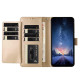 For Samsung Galaxy S24+ 5G Lambskin 8-card Slot Leather Phone Case(Gold)