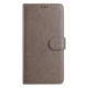 For Samsung Galaxy S24+ 5G Lambskin 8-card Slot Leather Phone Case(Grey)