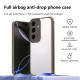 For Samsung Galaxy S24+ 5G Four Corners Shield Shockproof TPU Hybrid PC Phone Case(Brown)