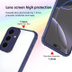 For Samsung Galaxy S24+ 5G Four Corners Shield Shockproof TPU Hybrid PC Phone Case(Blue)