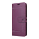 Samsung Galaxy S23+ 5G Stitched Magnetic Buckle Leather Phone Case(Purple)