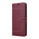 Samsung Galaxy S23+ 5G Stitched Magnetic Buckle Leather Phone Case(Red)