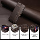Samsung Galaxy S23+ 5G Stitched Magnetic Buckle Leather Phone Case(Coffee)
