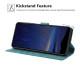 For Samsung Galaxy S24+ 5G Cherry Blossoms Embossed Leather Phone Case(Green)