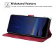 For Samsung Galaxy S24+ 5G Cherry Blossoms Embossed Leather Phone Case(Red)