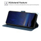For Samsung Galaxy S24+ 5G Cherry Blossoms Embossed Leather Phone Case(Dark Blue)