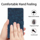 For Samsung Galaxy S24+ 5G Cherry Blossoms Embossed Leather Phone Case(Dark Blue)