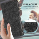 For Samsung Galaxy S24+ 5G Cherry Blossoms Embossed Leather Phone Case(Black)