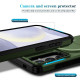 For Samsung Galaxy S24+ 5G Sliding Camshield MagSafe Holder Phone Case(Green)