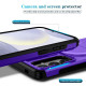 For Samsung Galaxy S24+ 5G Sliding Camshield MagSafe Holder Phone Case(Purple)