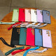 For Samsung Galaxy S24+ 5G Solid Color Liquid Silicone Magnetic Phone Case with Lanyard(Grey)