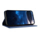 For Samsung Galaxy S24+ 5G Tulips Butterfly Pattern Magnetic Vegan Leather Phone Case(Royal Blue)