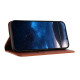 For Samsung Galaxy S24+ 5G Tulips Butterfly Pattern Magnetic Vegan Leather Phone Case(Coffee)