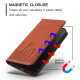 For Samsung Galaxy S24+ 5G Tulips Butterfly Pattern Magnetic Vegan Leather Phone Case(Coffee)