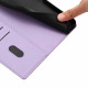 For Samsung Galaxy S24+ 5G Tree Cat Embossed Flip Vegan Leather Phone Case(Purple)