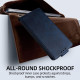 For Samsung Galaxy S24+ 5G Vertical Flip Cover Solid Color Vegan Leather Phone Case with Crossbody Chain(Blue)
