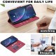 For Samsung Galaxy S24+ 5G Solid Color Calfskin Texture RFID Vegan Leather Phone Case(Red)