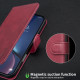 For Samsung Galaxy S24+ 5G Solid Color Calfskin Texture RFID Vegan Leather Phone Case(Red)