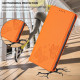 For Samsung Galaxy S23+ 5G Strong Magnetic Dual Butterfly RFID Vegan Leather Phone Case(Orange)