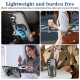 For Samsung Galaxy S24+ 5G Skin-Friendly D-Ring Holder Magnetic Shockproof Phone Case(Black)