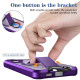 For Samsung Galaxy S24+ 5G Skin-Friendly D-Ring Holder Magnetic Shockproof Phone Case(Purple)