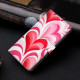 For Samsung Galaxy S24+ / S25+ 5G Crystal-Like Painted Vegan Leather Phone Case(Love Hearts)