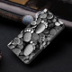 For Samsung Galaxy S24+ / S25+ 5G Crystal-Like Painted Vegan Leather Phone Case(Stone Footprints)
