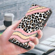 For Samsung Galaxy S24+ / S25+ 5G Crystal-Like Painted Vegan Leather Phone Case(Stripes and Leopard)