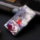 For Samsung Galaxy S24+ / S25+ 5G Crystal-Like Painted Vegan Leather Phone Case(Snow Castle)
