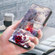 For Samsung Galaxy S24+ / S25+ 5G Crystal-Like Painted Vegan Leather Phone Case(Snow Castle)