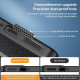For Samsung Galaxy S24+ 5G Bionic Tree Texture Full Coverage Phone Case(Black)
