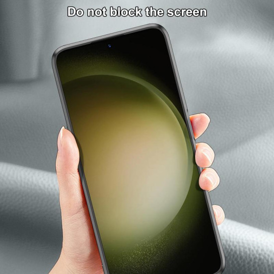 For Samsung Galaxy S24+ 5G Bionic Tree Texture Full Coverage Phone Case(Grey)