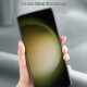 For Samsung Galaxy S24+ 5G Bionic Tree Texture Full Coverage Phone Case(Grey)