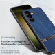 For Samsung Galaxy S24+ 5G Bionic Tree Texture Full Coverage Phone Case(Grey)