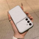 For Samsung Galaxy S24+ 5G Large Window Leather Textured Coated TPU Phone Case(White)
