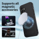 For Samsung Galaxy S24+ 5G WANLONFENG Kickstand Carbon Fiber Texture Magnetic Phone Case with 2pcs Screen Films(Purple)