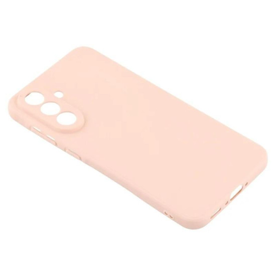 For Samsung Galaxy S24+ 5G WANLONFENG Square Edge Soft TPU Phone Case with Screen Protector(Pink)