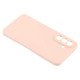 For Samsung Galaxy S24+ 5G WANLONFENG Square Edge Soft TPU Phone Case with Screen Protector(Pink)