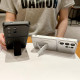 For Galaxy S24+ 5G Instantly Transforms Into 17 Pro Invisible Holder Magnetic Phone Case(Black)