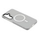 For Galaxy S24+ 5G WANLONFENG Macarons Matte Magnetic Phone Case with 2pcs Screen Films(Black)