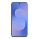 For Galaxy S24+ 5G WANLONFENG Macarons Matte Magnetic Phone Case with 2pcs Screen Films(Blue)