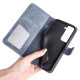 For Samsung Galaxy S23+ 5G Stitching Horizontal Flip Leather Phone Case(Blue)