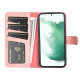 For Samsung Galaxy S23+ 5G Stitching Horizontal Flip Leather Phone Case(Red)