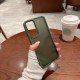 Shield Skin Feel PC Metal Lens Frame Phone Case For Samsung Galaxy S23+ 5G(Dark Green)